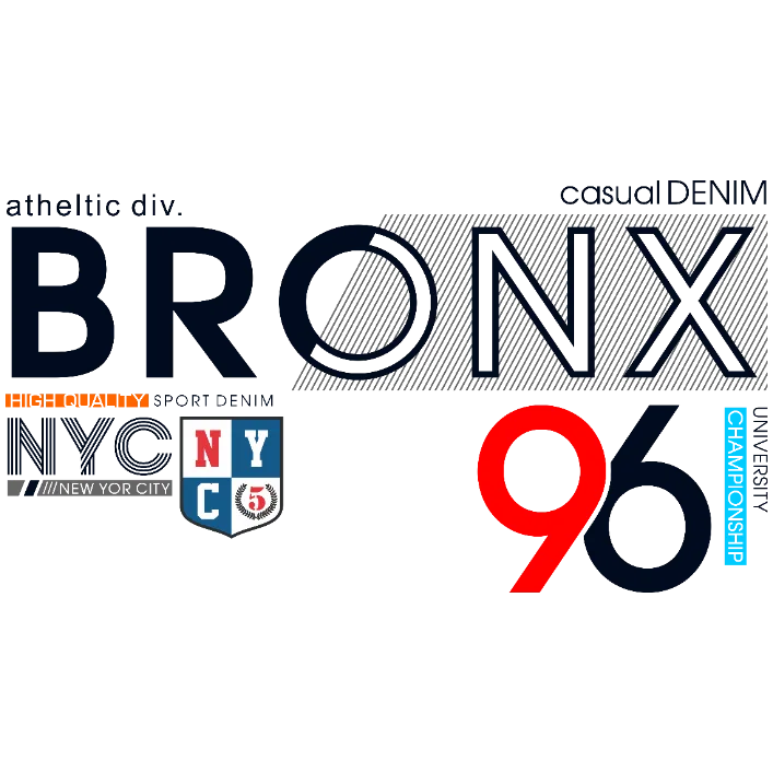 Bronx Casual Denim University Championship Jersey
