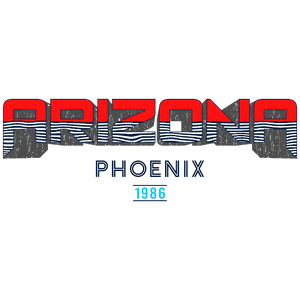 Arizona Phoenix 1986 Graphic