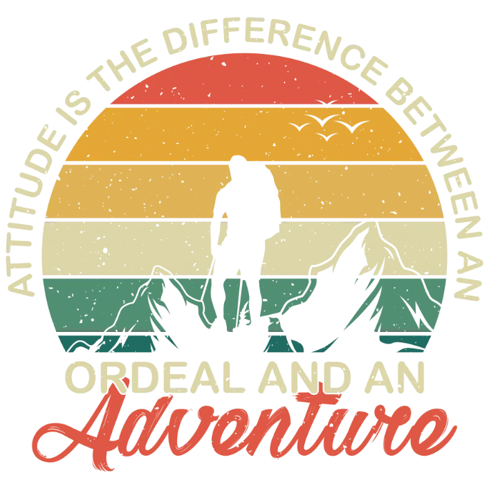 Attitude is the difference between an ordeal and an adventure