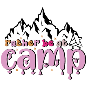 Camp Outdoorsy Vibes T-Shirt Design