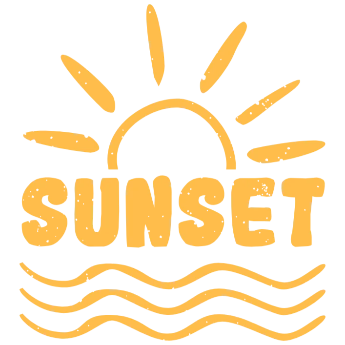 Sunset Waves T-shirt