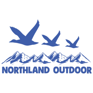 Northland Outdoor Mountain Range and Ducks in Flight Graphic