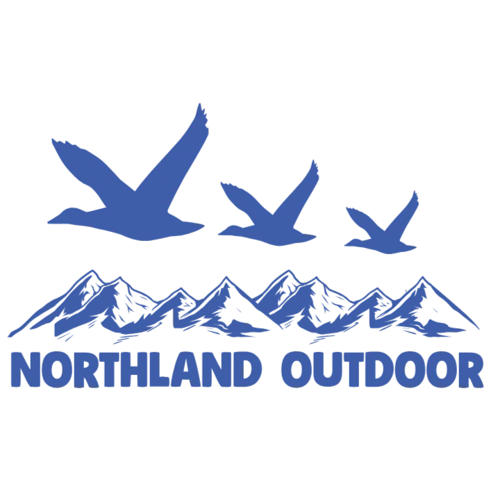 Northland Outdoor Mountain Range and Ducks in Flight Graphic