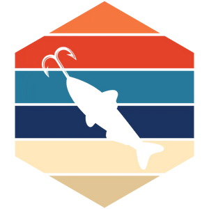Beachy Fish Hook Vibes Graphic Transfer