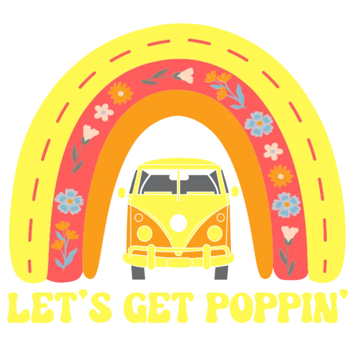 Get Poppin' Rainbow Roadie