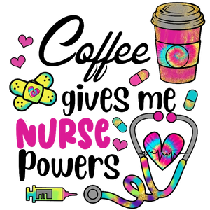 Coffee Lover's Delight: A Vibrant Tribute to Nursing Professionals