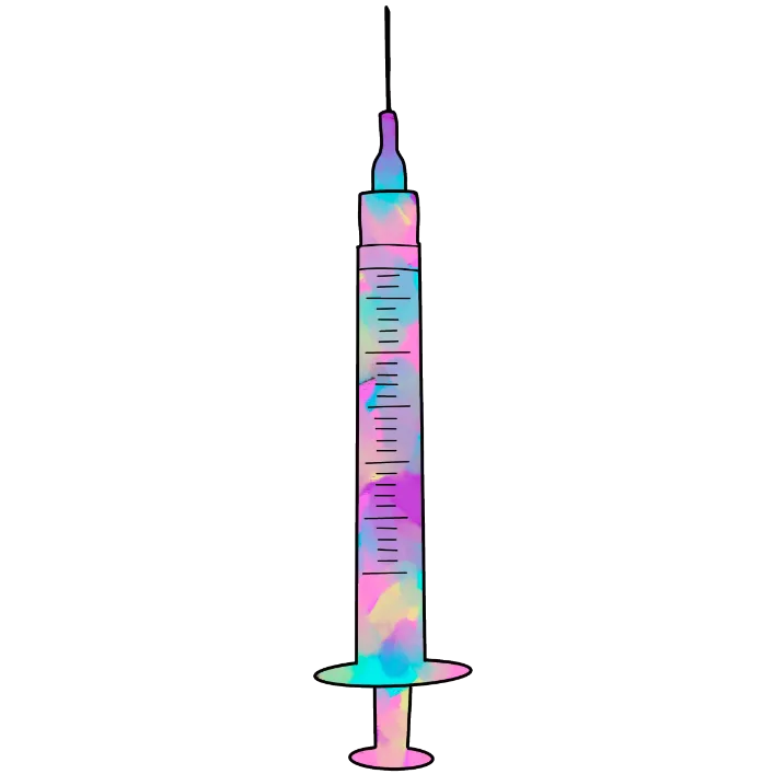 Syringe of Colorful Dreams