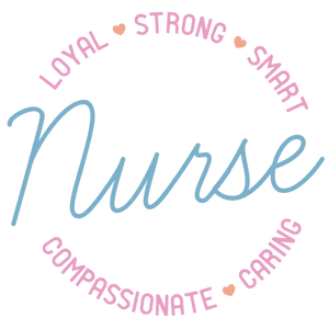 Nurse Appreciation Sticker Decal Graphic Design PNG Image