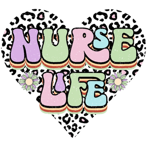Nurse Life Heart Design