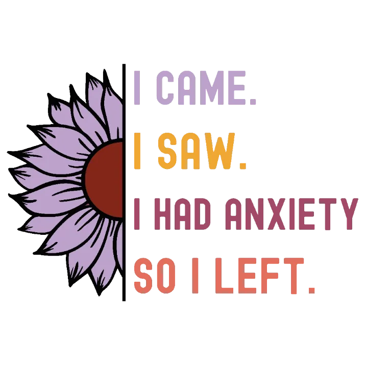 Anxiety Flower T-shirt
