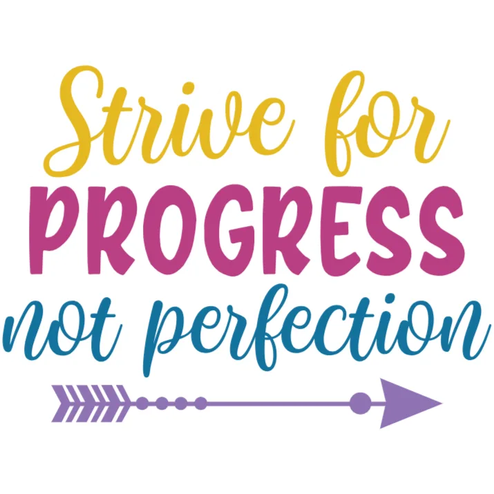 Strive for Progress Not Perfection