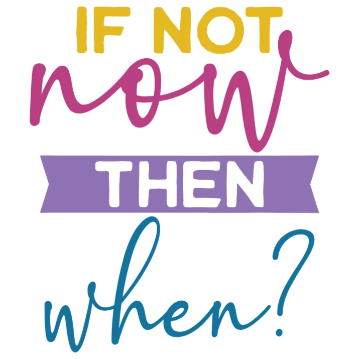If Not Now Then When?