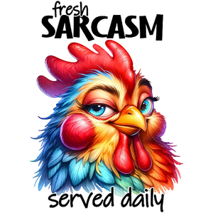 Fresh Sarcasm Rooster T-Shirt