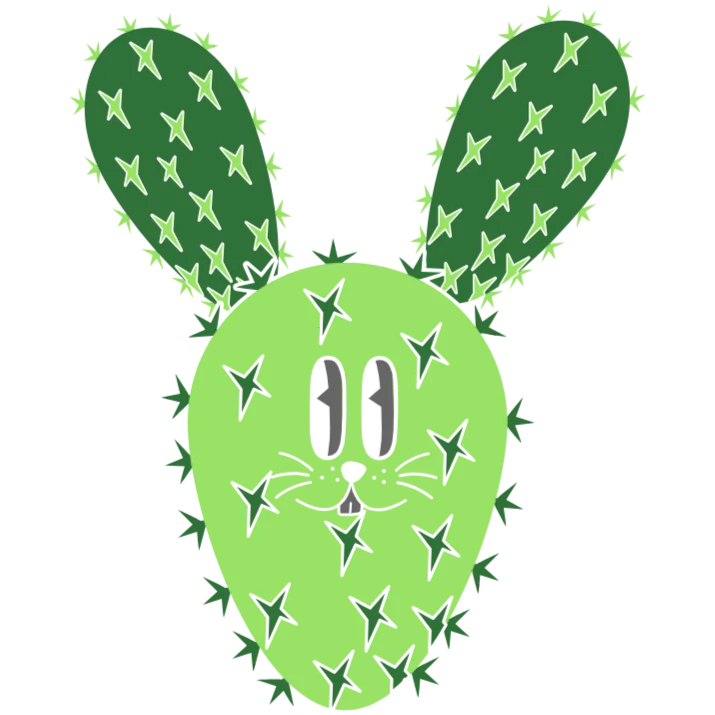 Cactus Bunny Face