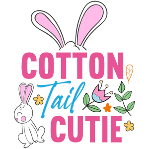 Cotton Tail Cutie DTF Graphic