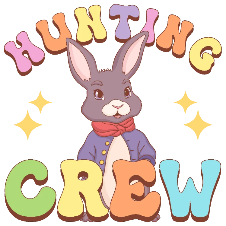 Hunting Crew Bunny T Shirt Design