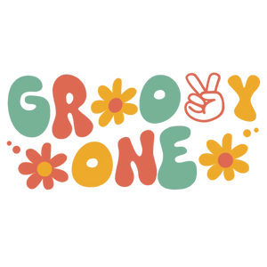 Groovy One Birthday T-Shirt