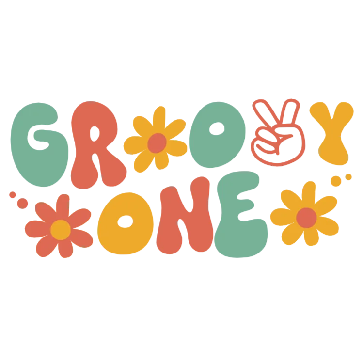 Groovy One Birthday T-Shirt