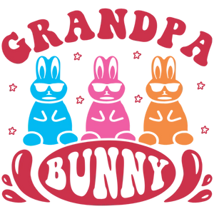 Grandpa Bunny Family T-shirt