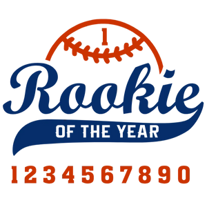 Rookie of the Year Baseball Logo