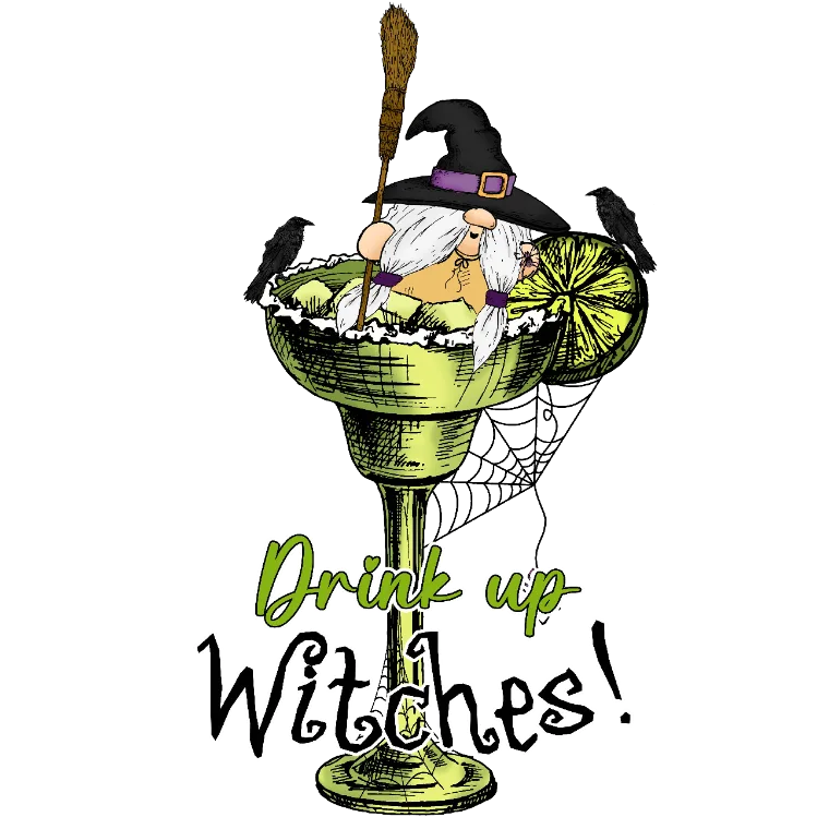 Drink Up Witches Gnome Cocktail Margarita