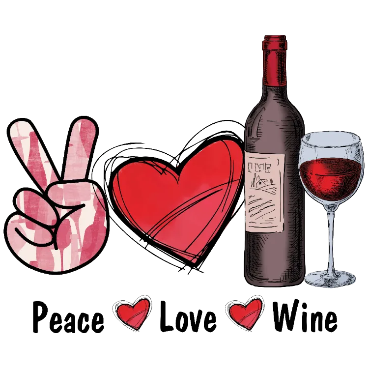 Peace Love Wine