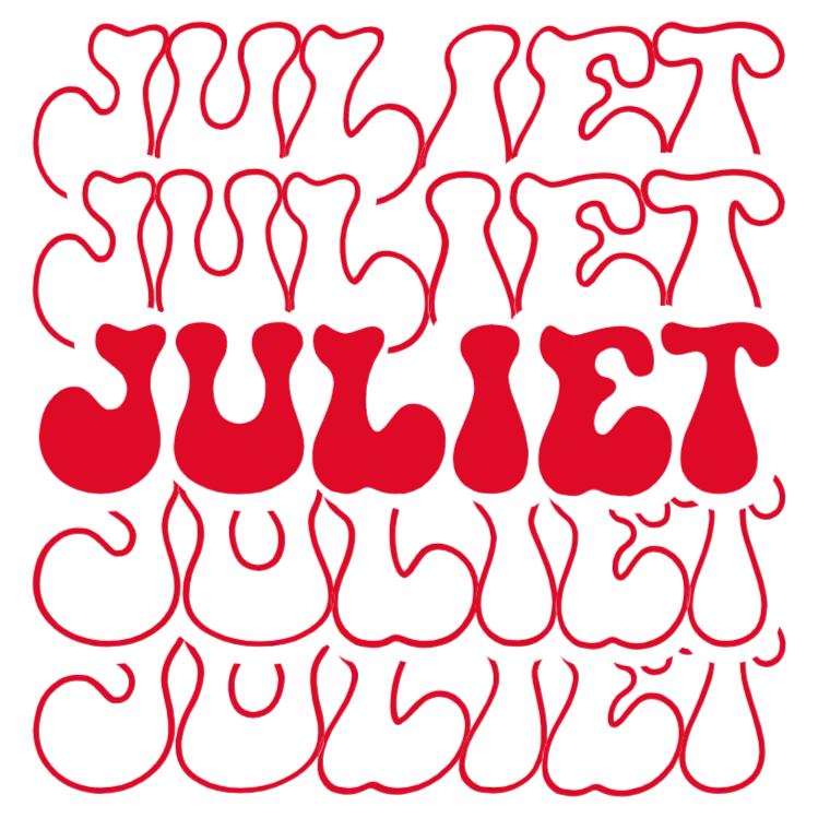 Juliet's Abstract Floral Pattern