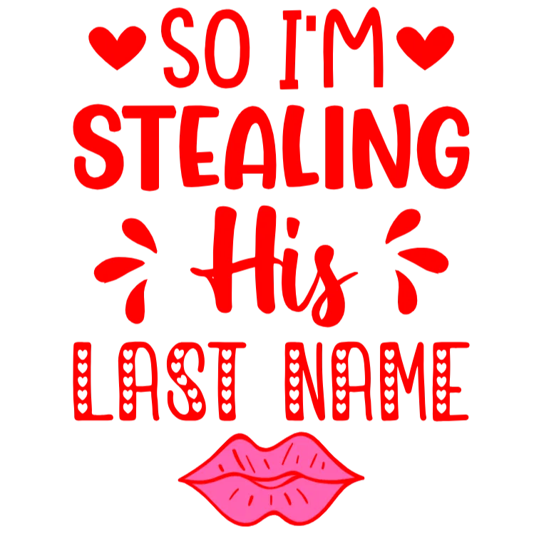 So I'm Stealing His Last Name