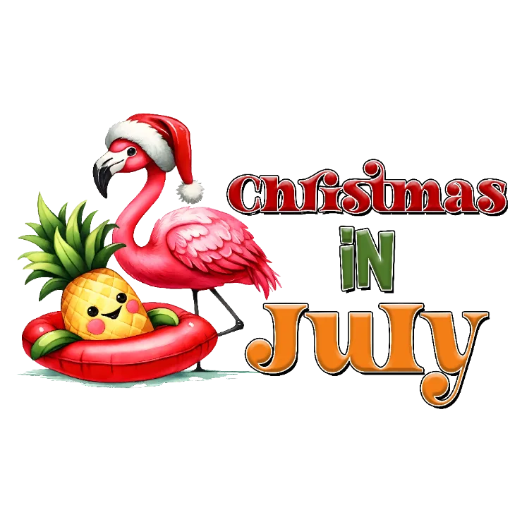 Christmas in July Summer Fun T-Shirt