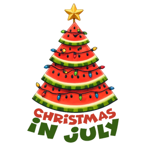 Christmas in July Watermelon Tree