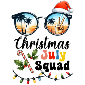 Christmas July Squad T-shirt