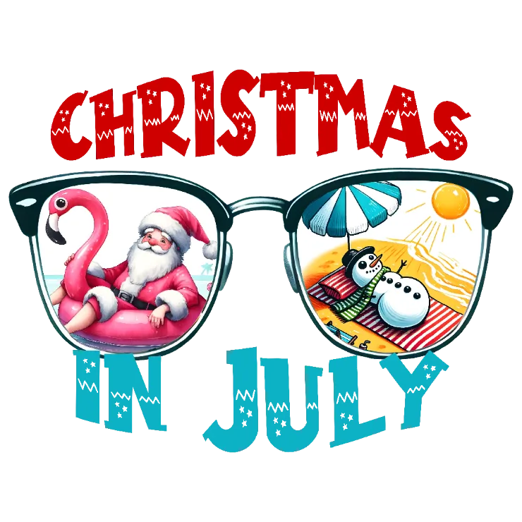 Christmas in July Sunglasses