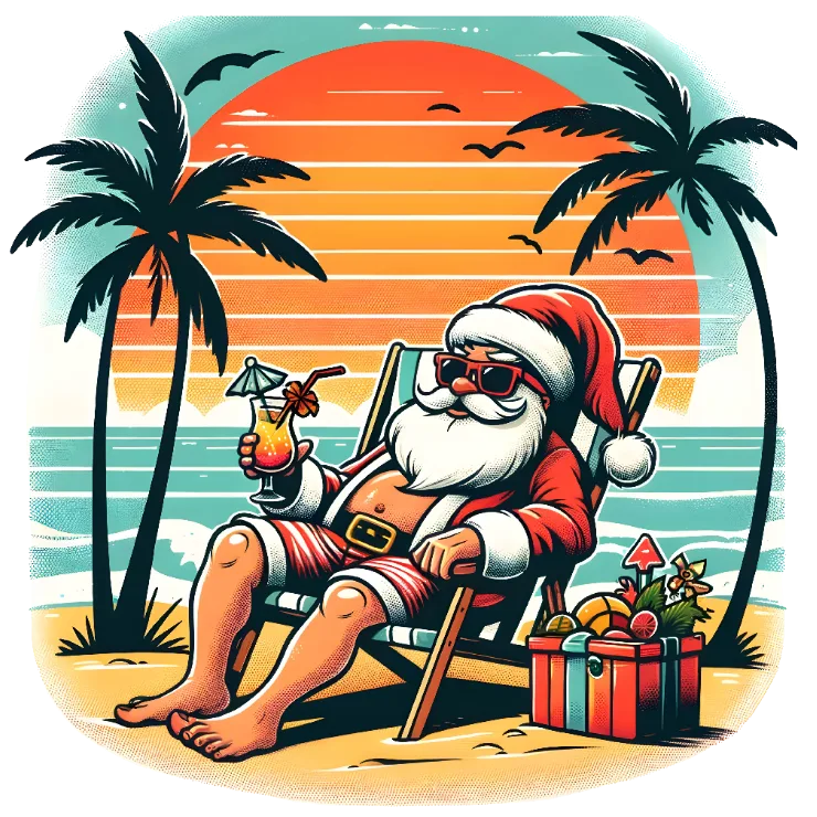 Santa's Tropical Getaway