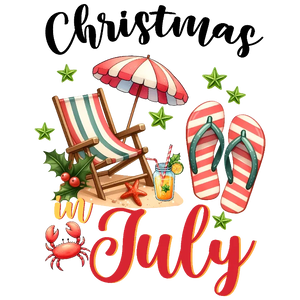 Christmas in July Beach Theme