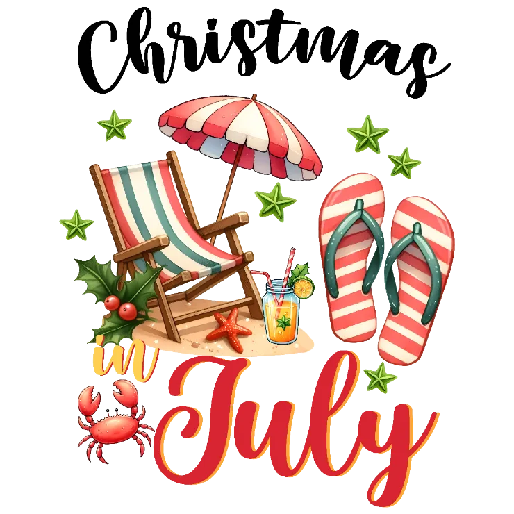 Christmas in July Beach Theme