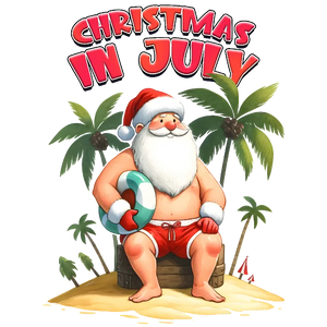 Christmas in July Beach Party