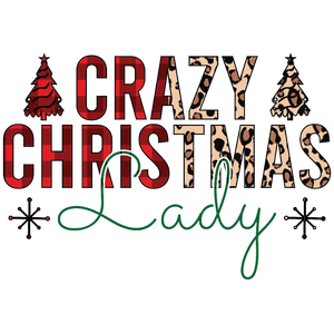 Crazy Christmas Lady