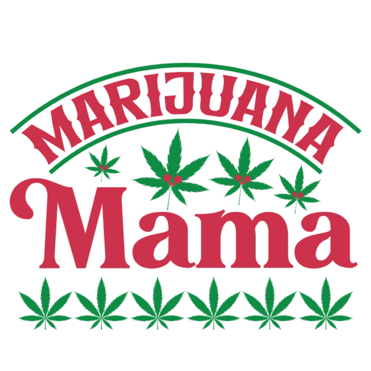 Marijuana Mama T-Shirt Design