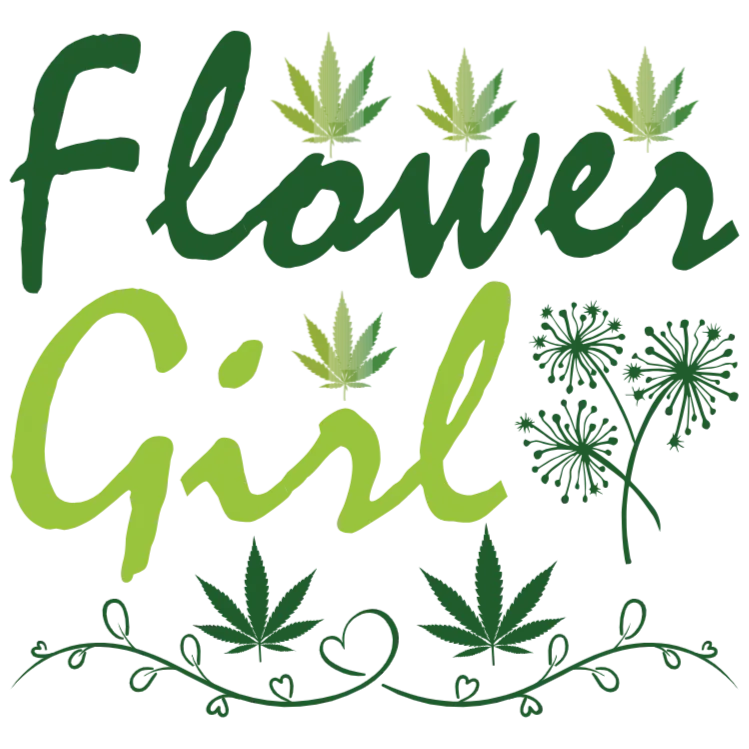 Flower Girl Weed T-Shirt