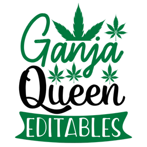 Ganja Queen Editables