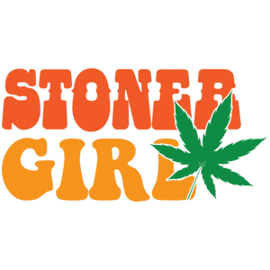 Stoner Girl T-Shirt Design: A Unique and Fun Graphic for Cannabis Enthusiasts