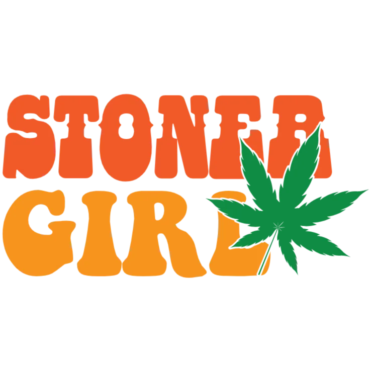 Stoner Girl T-Shirt Design: A Unique and Fun Graphic for Cannabis Enthusiasts
