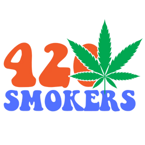 420 Smokers T-Shirt Transfer: Weed Leaf Design
