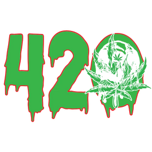 H20 Green Weed Leaf Design