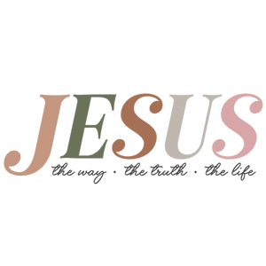 Jesus the Way the Truth the Life Bible Verse Quote