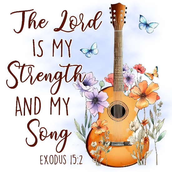 The Lord is My Strength and Song T-Shirt