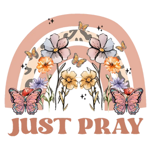 Praying Butterfly Rainbow Garden