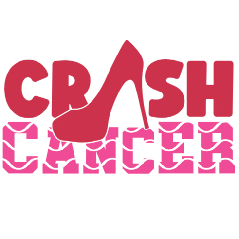 Crash Cancer High Heel Stiletto Shoe Logo