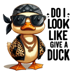 Do I Look Like I Give a Duck?