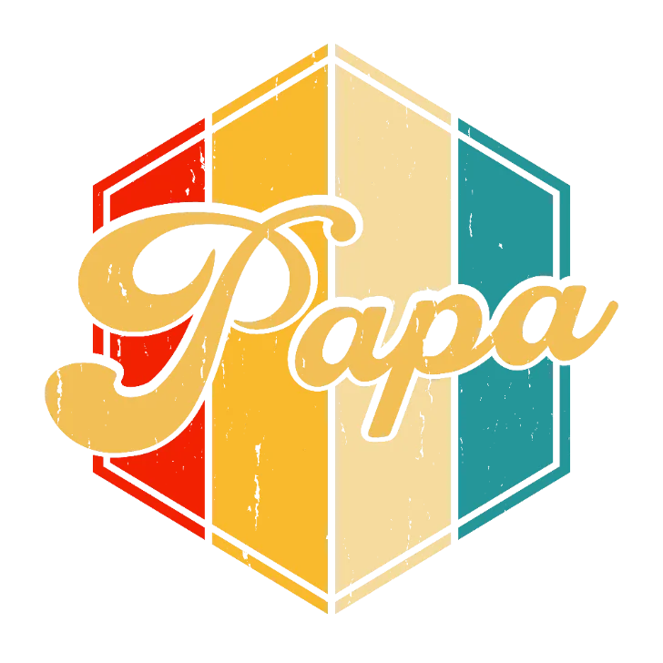 Papa's Pride Block Logo